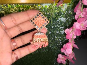 Ethnic Mirror Jhumka