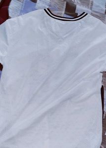 White Jersey T-Shirt