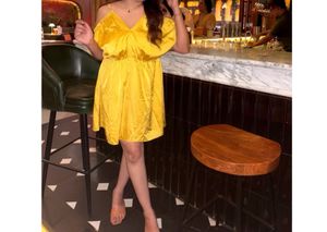 Short Satin Dress