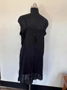 Vintage Black Slip Dress