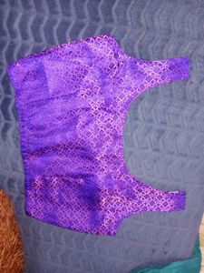 Elegant Purple &amp; White Indian Outfit