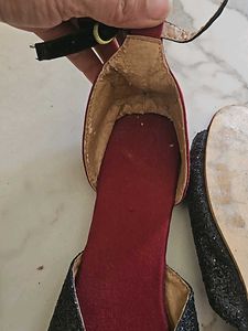 Peep Toe Ballerinas