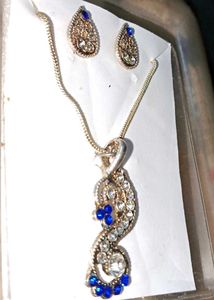 Jeweled Necklace &amp; Earring Set