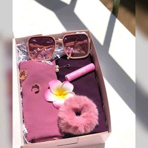 Pink Birthday Gift Set