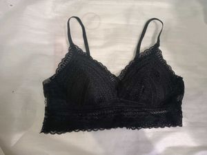 Black😍padded Lace Bralette