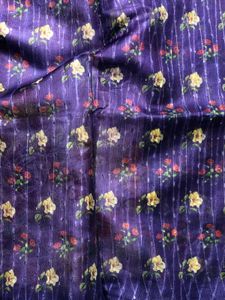 Floral Print Saree