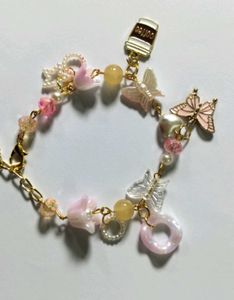 Caffeine Butterfly Bracelet