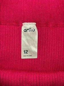 Ribbed Pink Skirt