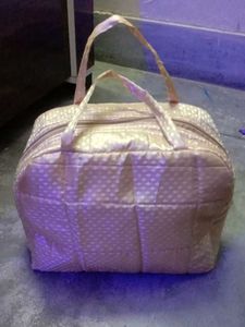 Quilted Cosmetic/Travel Bag
