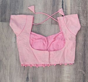 New Peach Hot Blouse