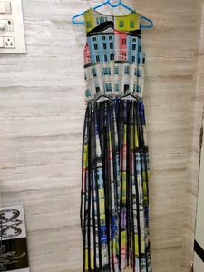 Printed Gown