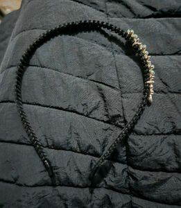 Floral Headband / Soft glam stones