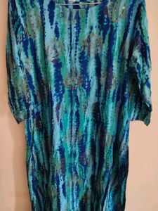 Blue &amp; Green Kurta