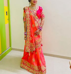 Wedding heay saree