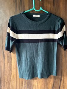 Striped Green Top