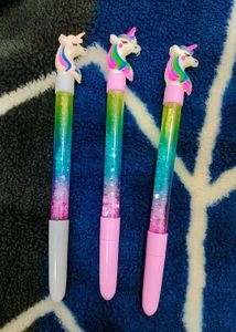 3 Unicorn 🦄 Pen 🖊️