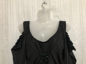 Rubies Black Cold Sleeve Top