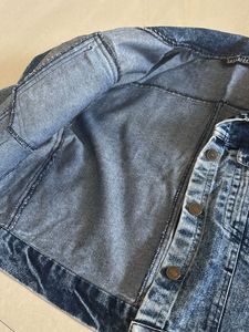 Vintage Wash Cropped Denim Jacket
