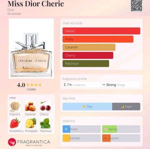 Miss Dior Cherie EDP 100ml (RARE FIND) 🍒