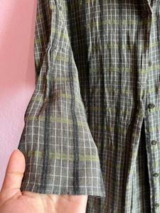 Green Plaid Dress