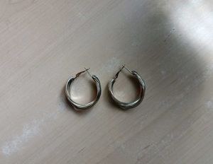 Silver Hoop Earrings