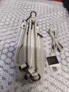 Elegant Cream Crossbody Bag