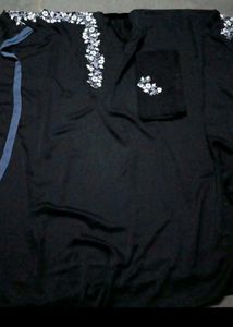 Elegant Embroidered Abaya