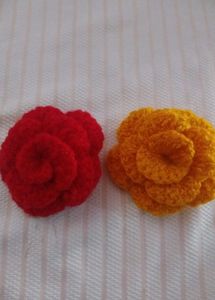 Crochet Flower Embellishments