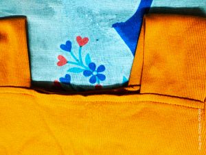 Orange Long Sleeve Top