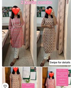 7 Kurtis And One Dupatta Set