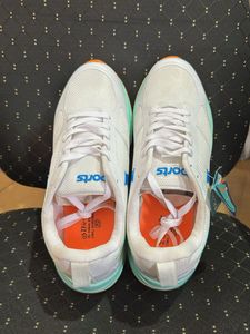 Stylish White Sports Shoes