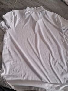 Reebok White Polo Shirt