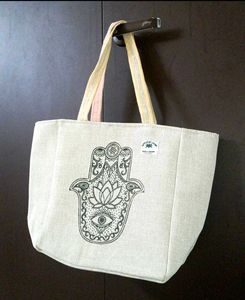 100% Hemp Women's Tote Bag Big Size