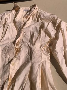 Freakin Cotton Shirt Mini Dress