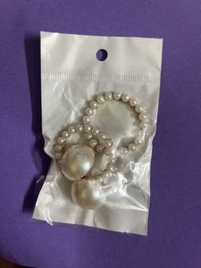 Pearl Hoop Earrings