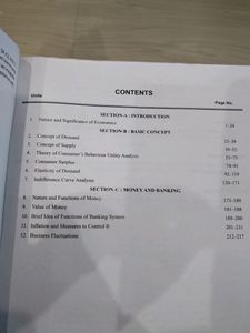 Economics Book Subharti University Of Meerut