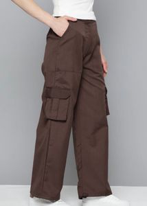 Brown Balloon cargo Trousers