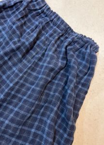 Blue Plaid Lounge Pants