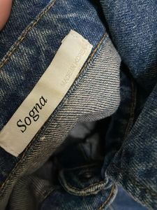 Oversized Denim Shirt Dress made in korea