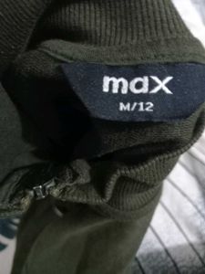 Stylish Olive Green Top