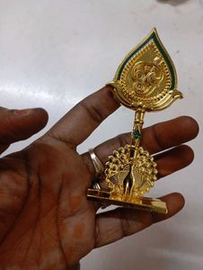 Murugan With Peacock Vel