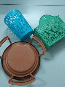 Multipurpose Combo of Organizers with Matka stand