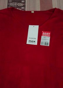 🆕❤️ BRAND NEW Red V-Neck Sweater❤️🆕