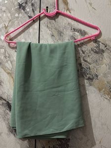 Sage Green Chiffon Scarf