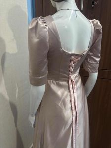 Elegant Satin Maxi Dress