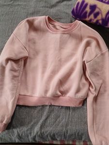 Pink Fleece Sweatshirt
