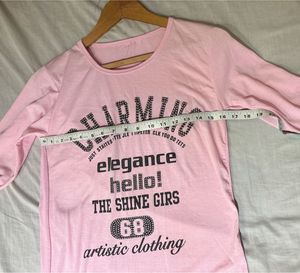 Beautiful Pink  Long Sleeve Tee