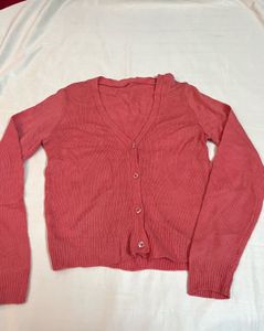 Pink Cardigan