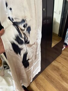 ZARA Printed Halter Maxi Dress