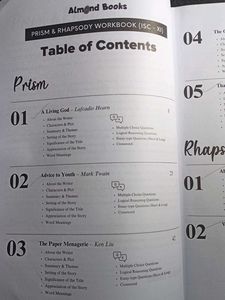 Workbook For ISC Students Poems And Stories Both